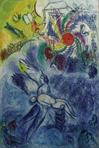 M. Chagall, La creazione dell’uomo (1958). 